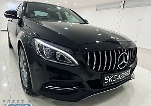 Mercedes Benz C180 Avantgarde R17 LED 2015 Black Sunroof